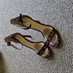 Jessica Simpson Strappy Stilettos Sz 7.5